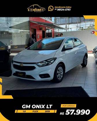 CHEVROLET ONIX 1.0 MPFI LT 8V FLEX 4P MANUAL CHEVROLET ONIX 1.0 MPFI LT 8V FLEX 4P MANUAL